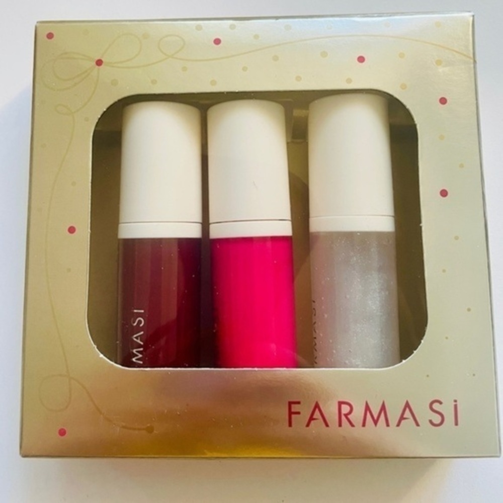 Farmasi Makeup Limited Edition Tinted Lip Plumper Trio
